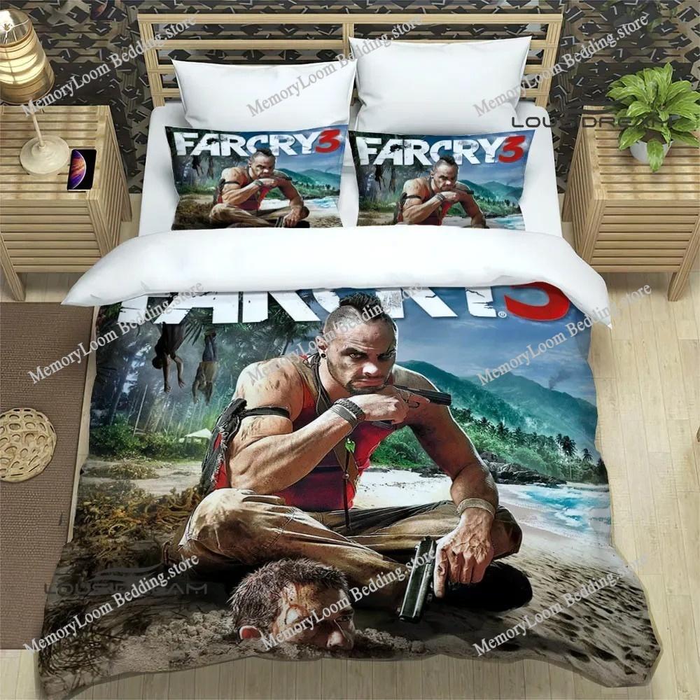 3D Игровые Мультяшные Постельные Принадлежности Farcry Изысканный Набор Постельного Белья Пододеяльник Комплект Постельного Белья Роскошный Подарок на День Рождения