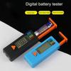 ЖК-тестер аккумулятора, цифровой детектор электричества, портативный тестер аккумулятора, таблеточный элемент