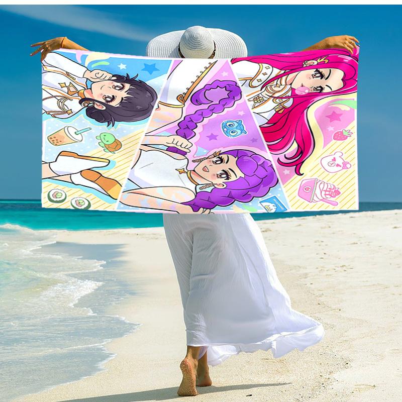 1pc Fantasy World Adventure Microfiber Beach Towels Quick Dry Towel Sand Beach Towels Pool for Travel Swim Pool. S072101174