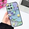 Чехол для Realme 11 4G 5G Цветочный Рисунок Мягкий Силикон ТПУ Чехол для Телефона Для Realme 11 Pro+ Para 11 Pro Plus Бампер Мультяшный Милый