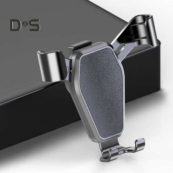 Car Phone Holder with Automatic Locking Arm Slot Air Vent Mount Stand for 4-7 Inch Smartphones Dashboard Cradle for All Smartphones