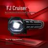Подходит для Toyota FJ Cruiser 07-20 Светодиодная фара в сборе с ДХО и последовательным указателем поворота