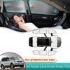 Автомобильная солнцезащитная шторка для Toyota Land Cruiser Prado J120 Lexus GX 470 MK3 2003 2004 2005 2006 2007 2008 2009 Солнцезащитный козырек на лобовое стекло