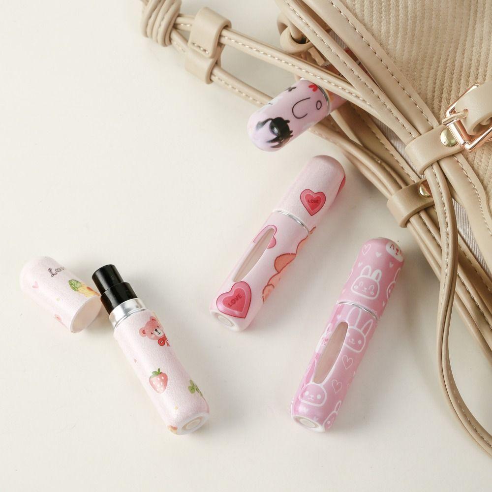 Мини-флакон для духов 5 мл, герметичный флакон-распылитель для путешествий, косметический дозатор