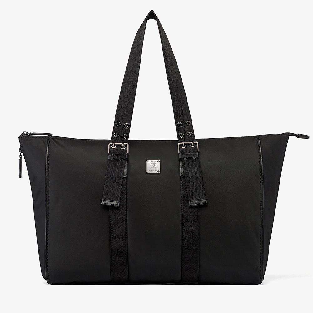 Mcm Aren Nova Monogram Econyl Tote Mmtgata01Bk
