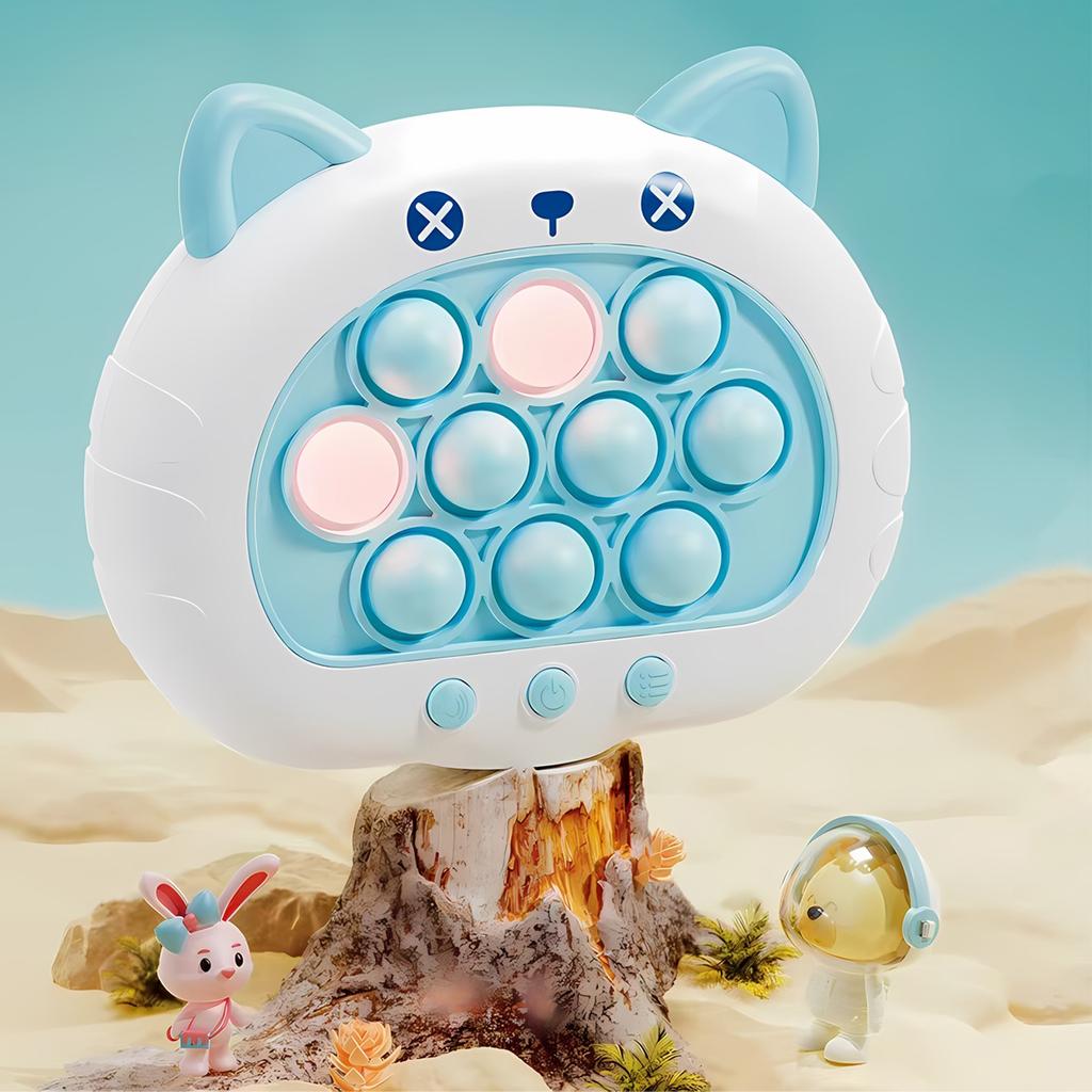 Детская игровая консоль-головоломка, напольная мышь, нажатие кнопки «Play»