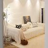 Nordic Instagram Style Sofa Cover Cloth Full Covered Four Seasons Universal Double Sofa Cover Double-Sided Available Cotton Thread Sofa Towel