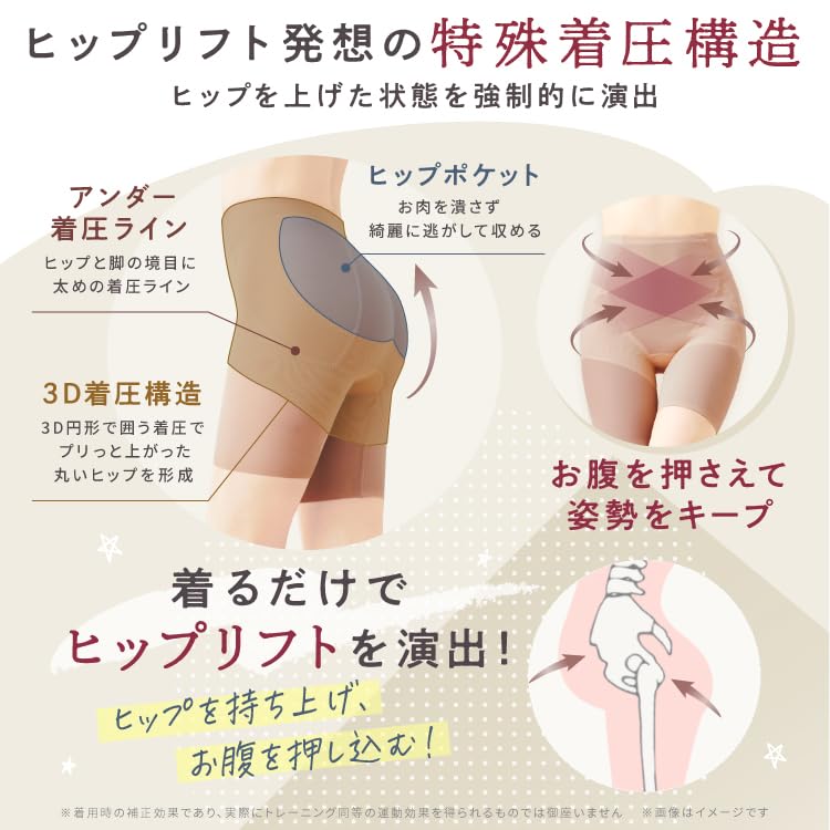 Подтяжка бедер Тазовый таз Послеродовой тазовый бедра Пышный живот Мокко [Серия Bell] Корсет, Корсет, Компрессия, Уход, Корсет, Подтяжка, Коррекция,