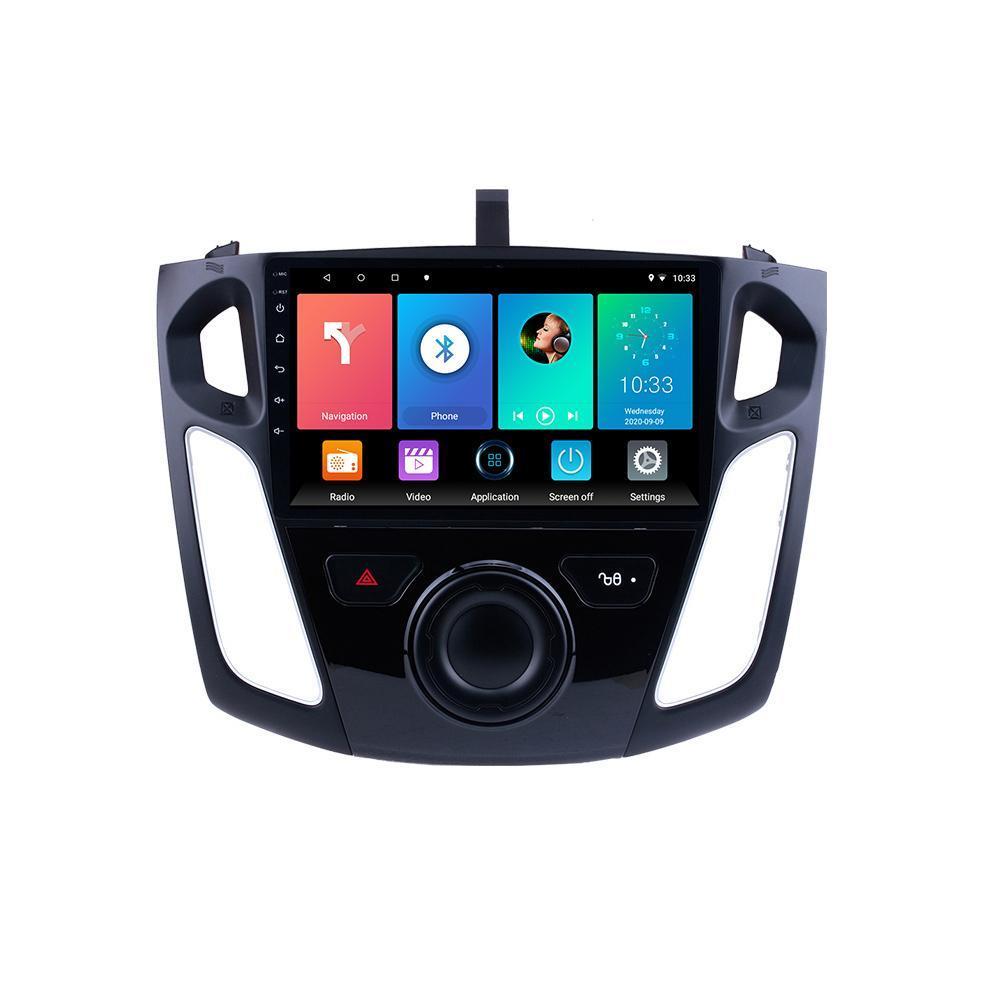Автомобильный радиоприемник на базе Android Carplay для Ford Focus 3 Mk3 2011-2019, мультимедийный видеоплеер, GPS-навигация, WIFI, 2 + 32 ГБ