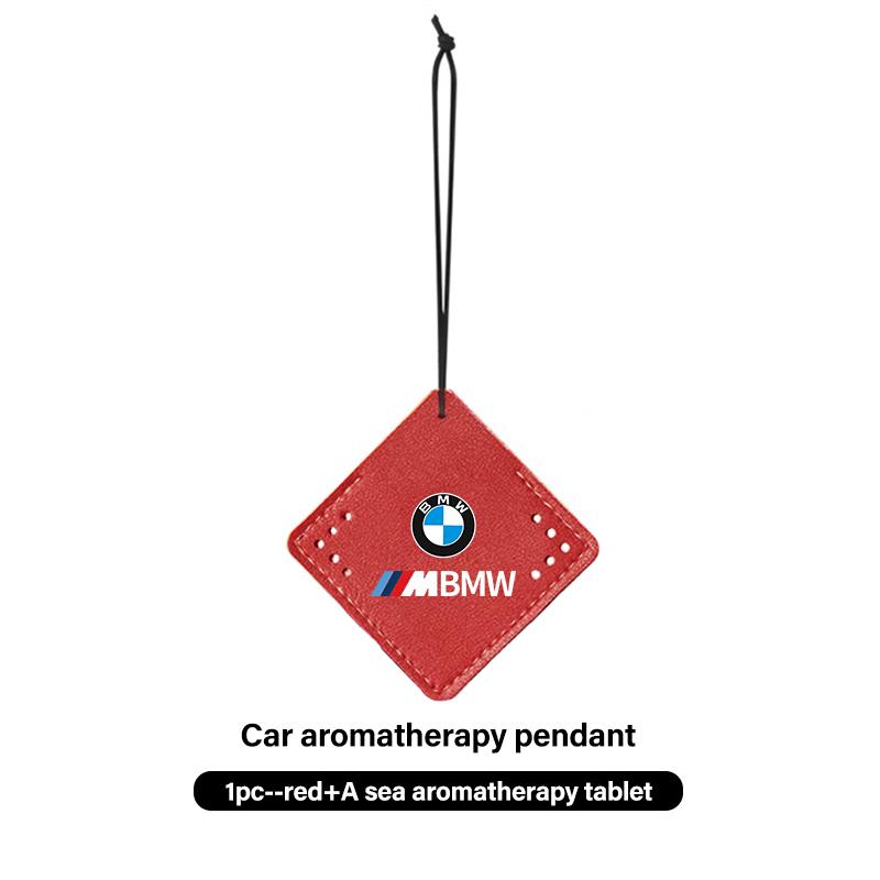 LHDQ4 Car Air Freshener Hanging Aromatherapy Fragrance Tablets For BMW M3 M5 X3 E93 F10 F20 F30 F40 F15 F25 F26 F31 F49 F86