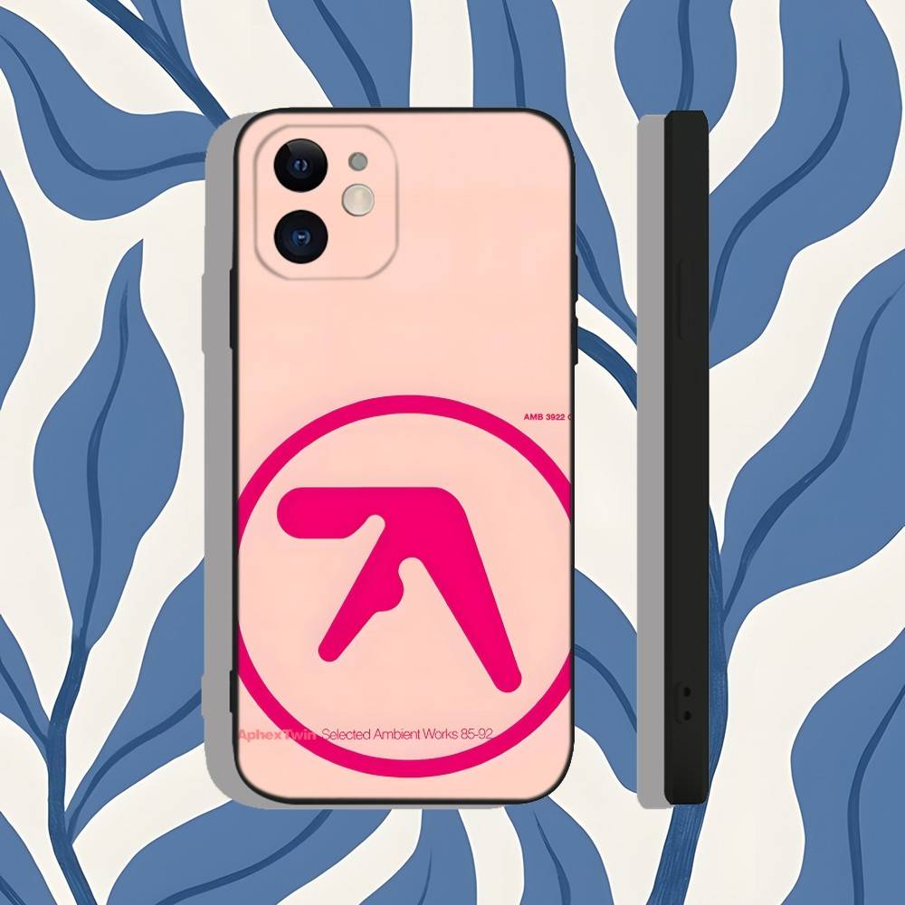Aphex T-Twin IDM Acid Techno Чехол для телефона для iPhone 17,16,15,14,13,12,11,X,XS,8,7,Pro,Max,Plus,E,SE4,Air,Mini Мягкий ТПУ Подарок