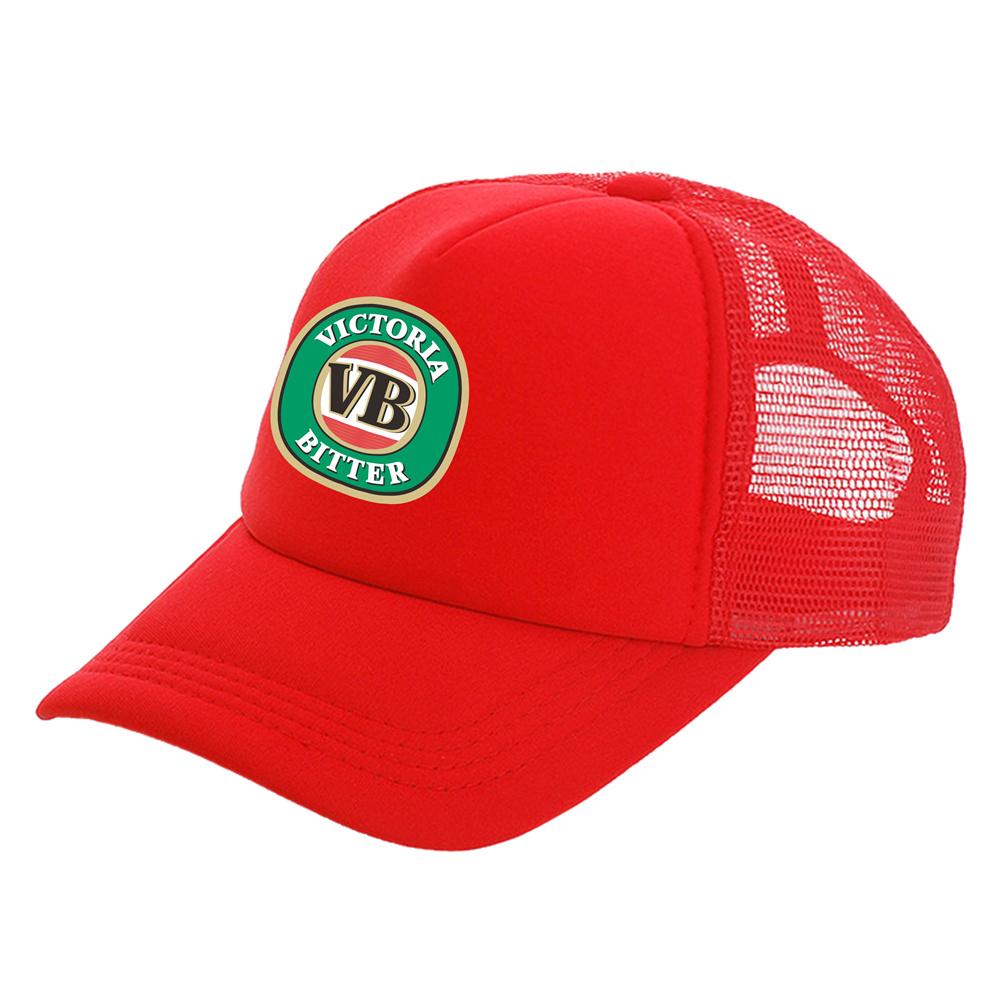 Кепки Тракерки Victoria Bitter Унисекс Крутые Бейсболки Летние Сетчатые Snapback Кепки