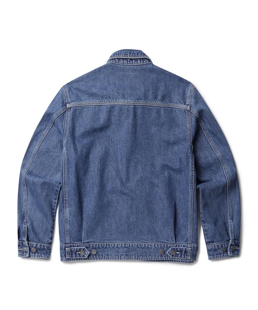Henry Cottons Denim Zip-Up Jumper_Ahuas25131Ind