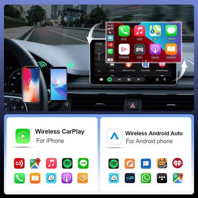 2в1 Проводной к беспроводному адаптеру CarPlay Адаптер Android Auto USB-адаптер Мини-бокс AI Подключи и играй для подключения к OEM-автомобилю