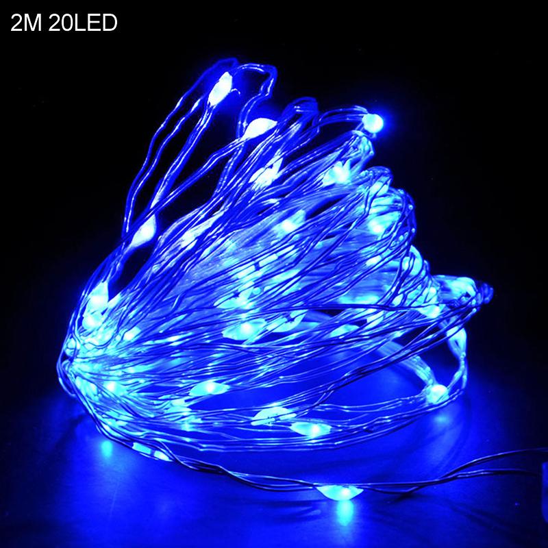 2М 20 светодиодов Светодиодная гирлянда «Санта Клаус Снежинка» Рождественское украшение для дома Украшение для елки 2025 Навидад Детский подарок Новый год