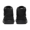 Air Jordan 1 Mid 'Triple Black Suede' Мужские 554724-056