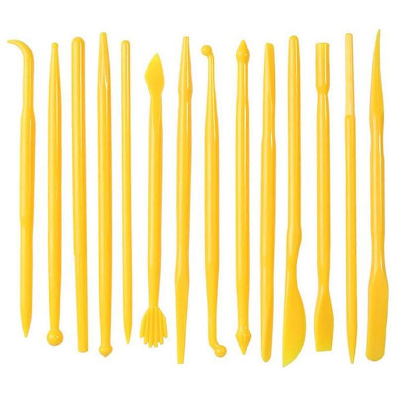 Набор из пяти инструментов для лепки из глины для скульптуры DIY