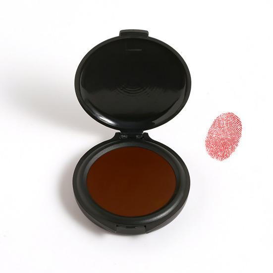 3 шт. подушечки для отпечатков пальцев, черные, синие, красные, быстросохнущие, водостойкие, прозрачные, для отпечатков пальцев