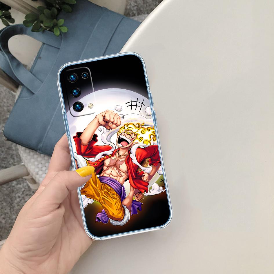 One Piece Luffy Nami Soft Shell Transparent Phone Case for Motorola Moto G7 G8 G9 G84 G85 G73 G24 G15 Z2 Play Power Plus