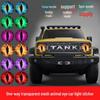 Beast Eye Car Headlight Decals - Transparent Cross-border Stickers