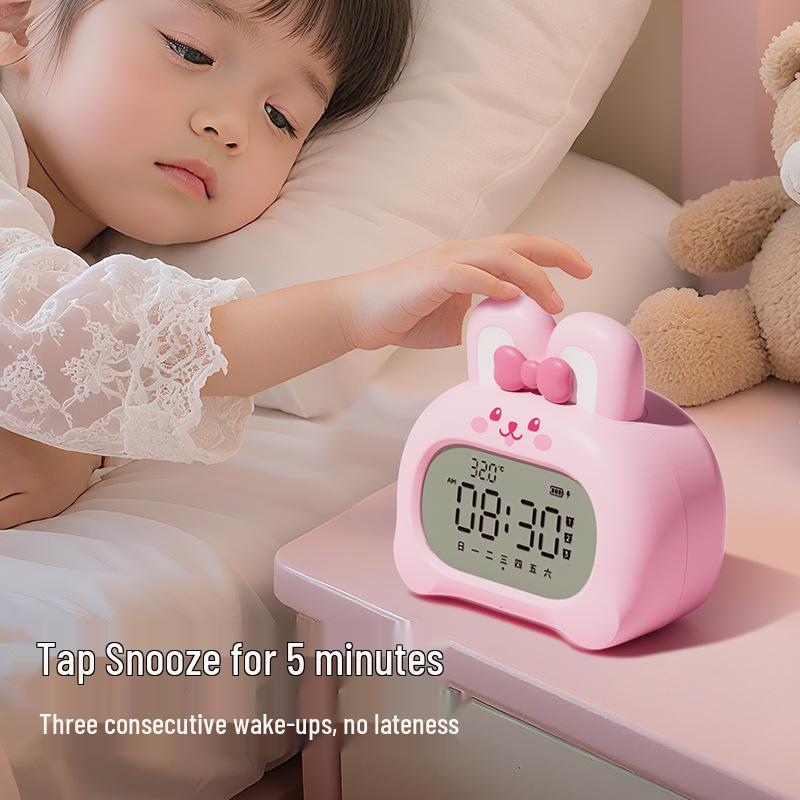 Smart Alarm Clock 2026: Rechargeable Voice-Activated Wake-Up Tool for Students