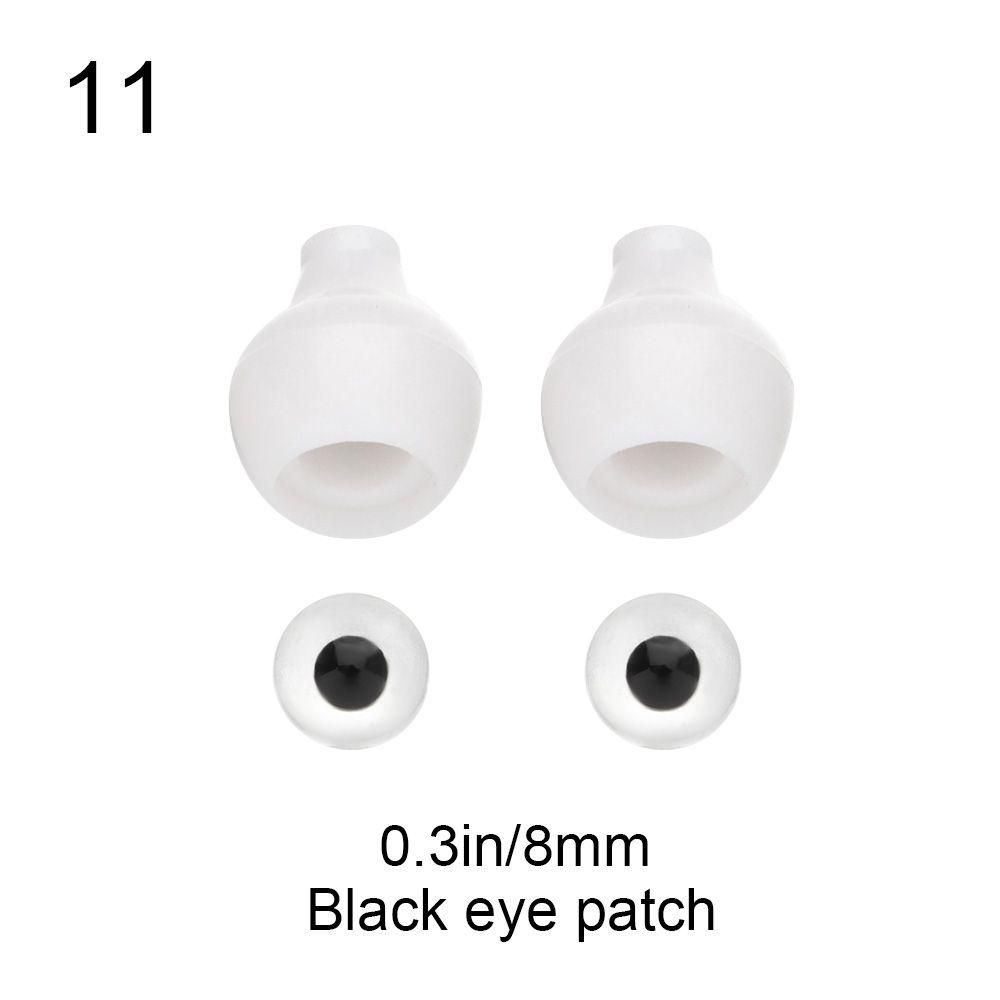 Quality Accessories DIY Acrylic Doll Eyes Eyeball Toy Transparent&Black Eye Patch Sticking Mud Clay