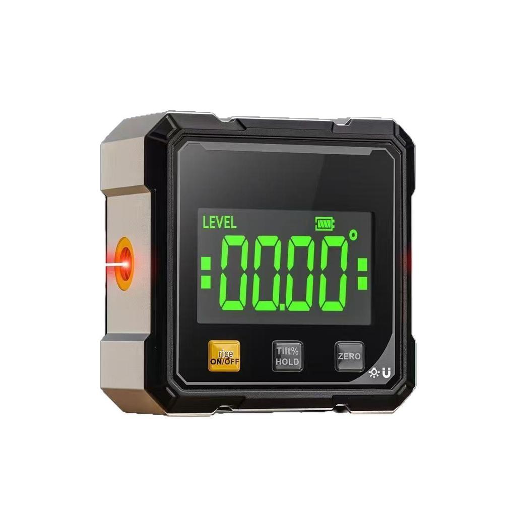 Digital Magnetic Inclinometer with 360° Laser Level