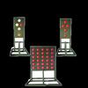 Hungry Wolf Flame Tactical Training Target