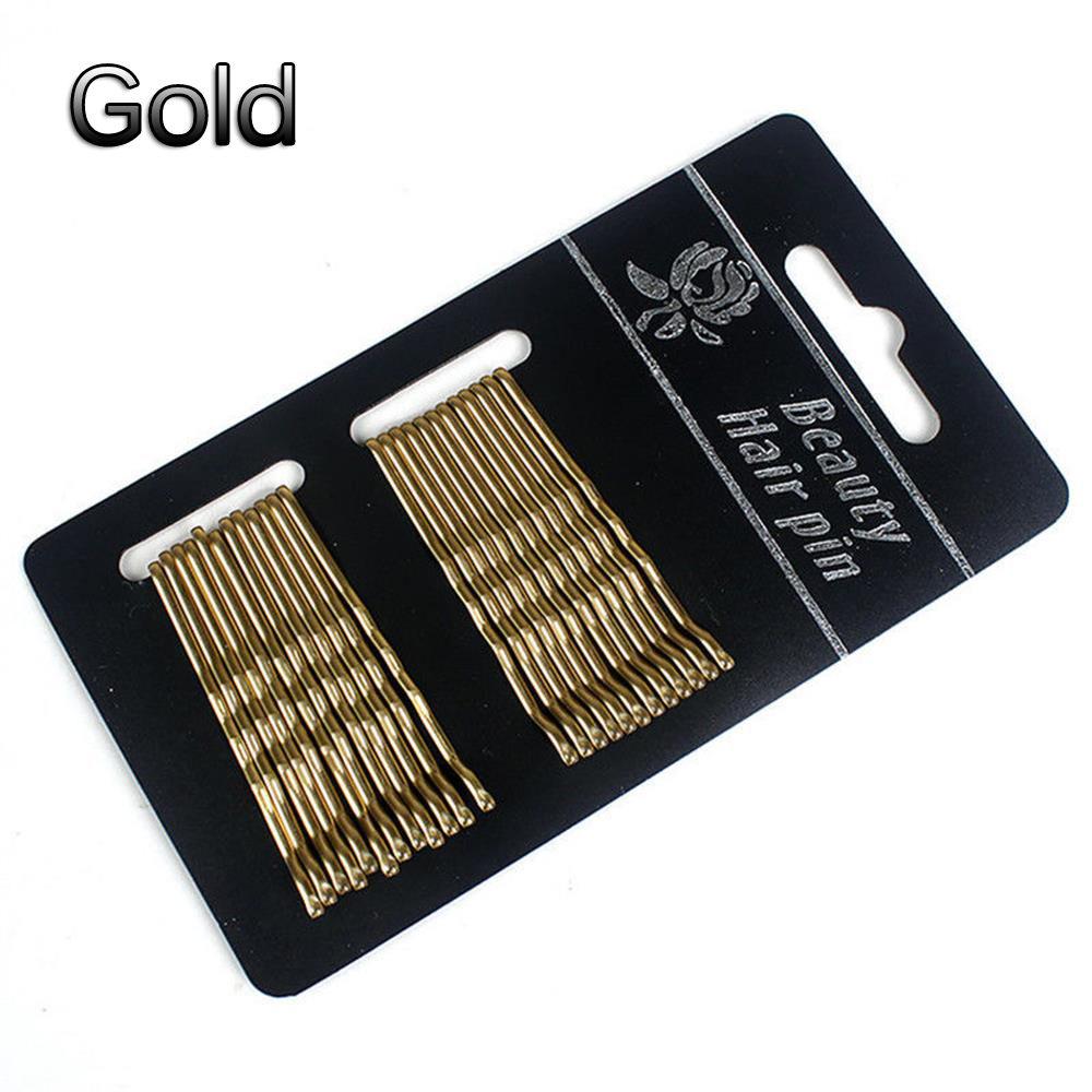 1Set(24PCS) Fashion Wave Salon Barrette Hairpin Hair Styling Clip Bobby Pin
