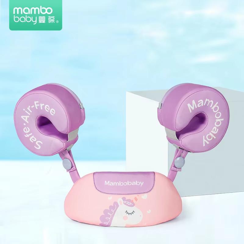 Mambobaby Нарукавники для плавания для детей Тренажер для плавания Поплавок Спасательный жилет с нарукавниками Надувной поплавок для пляжного бассейна