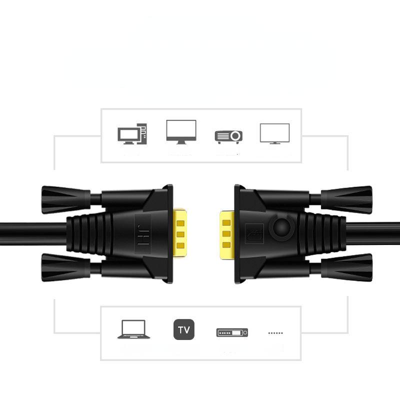 Высококачественный кабель VGA 1080p для монитора и проектора
