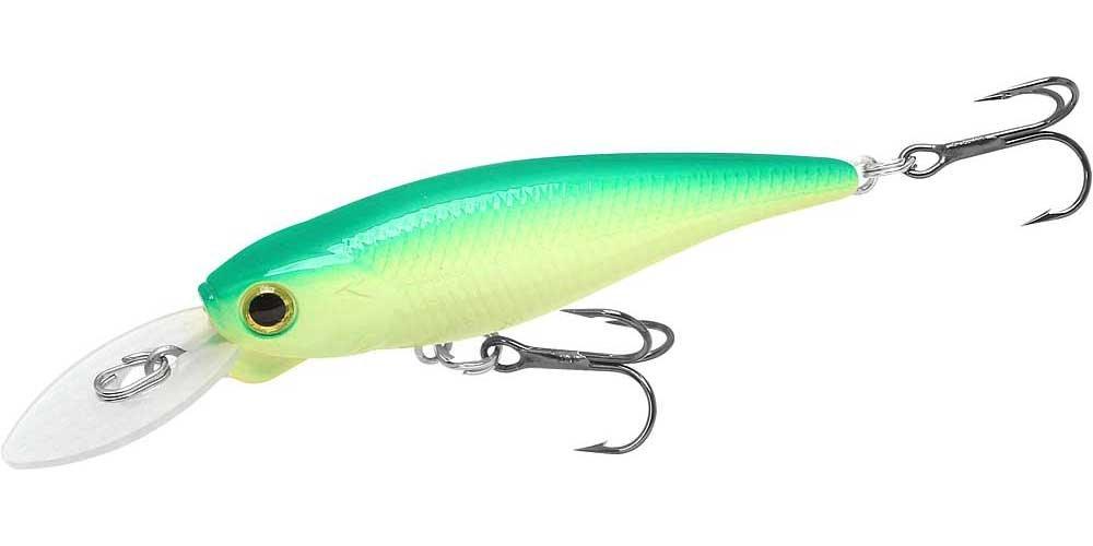 LUCKY CRAFT Baby Shad 60SP Mk-II (133 Зеленый Лайм Диаграмма,