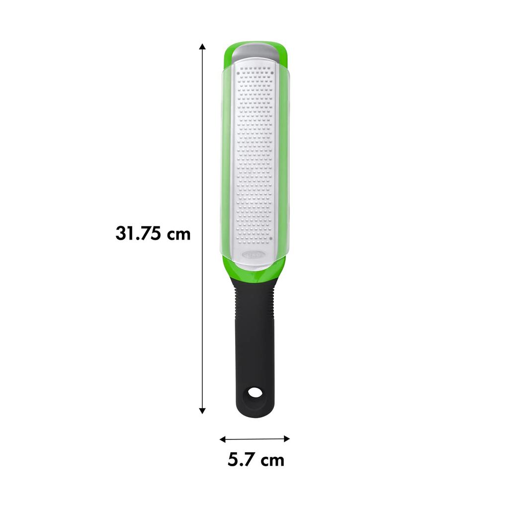 Терка OXO Grater Etching Zester Dishwasher Dryer Совместимость Зеленый Имбирь Чеснок Шоколад Сыр Цитрусовые