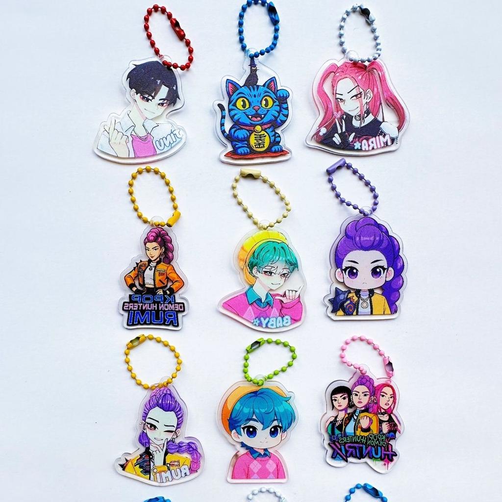 New Kpop Demon Hunters Figure Model Toy Cartoon Gaming Peripherals Desk Decoration Collection Figures Model Toy for Kid