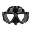 Diving Goggles for and Scuba Unisex Tempered Glass Black Anti-Fog Snorkeling, Swimming, Diving, Adults, Lenses,