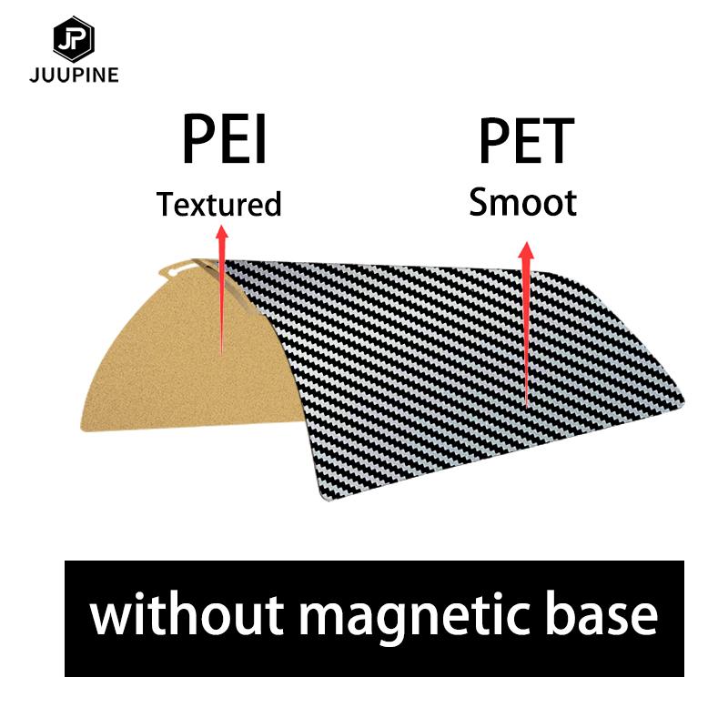 Juupine Magnetic Build Plate 180x180 PEO Plate For Kingroon Kp 3s Pei Texture Frosted Kingroon Kp3s Bed PET Upgrade Heated Bed