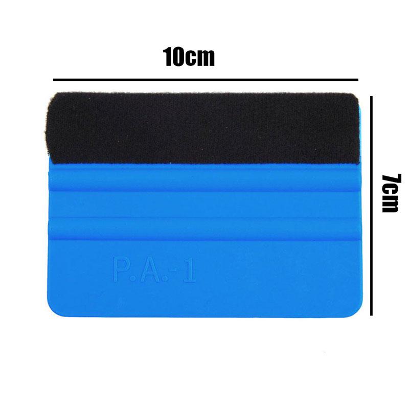 Инструмент для скребка, виниловый пластиковый автомобильный скребок, наклейка, аппликатор, мягкий фетровый скребок для кромок