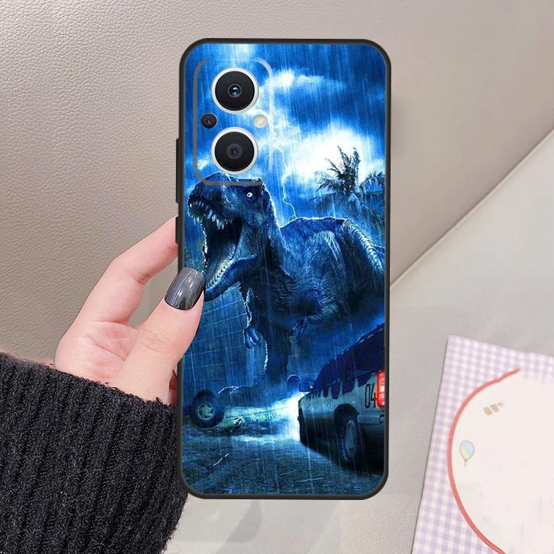 Jurassic Dinosaur World Phone Case For OPPO Find X3 Lite X5 X6 Pro X2 Neo Reno 3 4 5 6 7 8 Lite 4Z 5Z 2Z 8T Cover