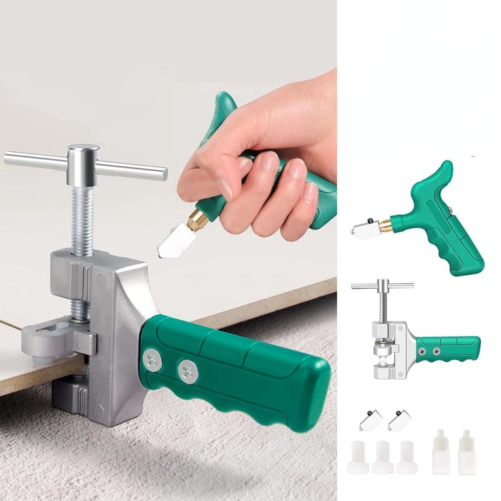 Набор резаков для плитки, стеклорез, профессиональный инструмент для стекла с алмазным наконечником, оконное ремесло для портативных ручных инструментов, машина для резки плитки