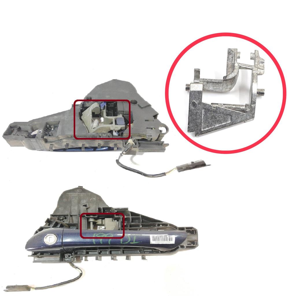 EDP1232-1 Front or Rear Left Exterior Door Handle Mount Support Bracket Clamp A1697660501 for Mercedes A W169 B Class W245