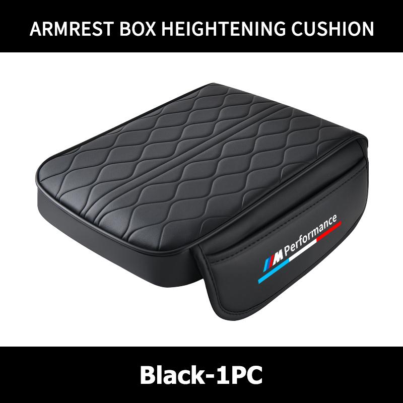 Leather Car Armrest Heighten Pad Thicken Armrest Box Storage Pocket For BMW M3 M5 M6 Performance X1 X2 X3 X4 X5 M F01 Alpina F20 XZ0
