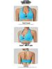 European & American Halter Sports Bra - Backless Yoga Top for Women