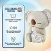 1pc Evoraco Breathing Koala Plush - Soothing Stuffed Animal W/ Heartbeat, Anxiety Relief Gift for Birthday & Christmas