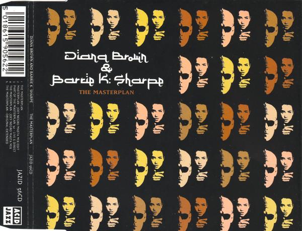 CD DIANA BROWN & BARRIE K SHARPE - The Masterplan JAZID56CD Acid Jazz 1992 Великобритания Танцевальная и электронная музыка Б/у