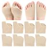 SEBS Foot Guard Front Sole Pad Soft Anti-wear Shock Absorption Big Toe Care Cover Day and Night Wear Shoes Palm Guard
