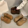Универсальная обувь - Женские полуботинки на каблуке для увеличения роста, Ленивые повседневные на толстой подошве с ремешком