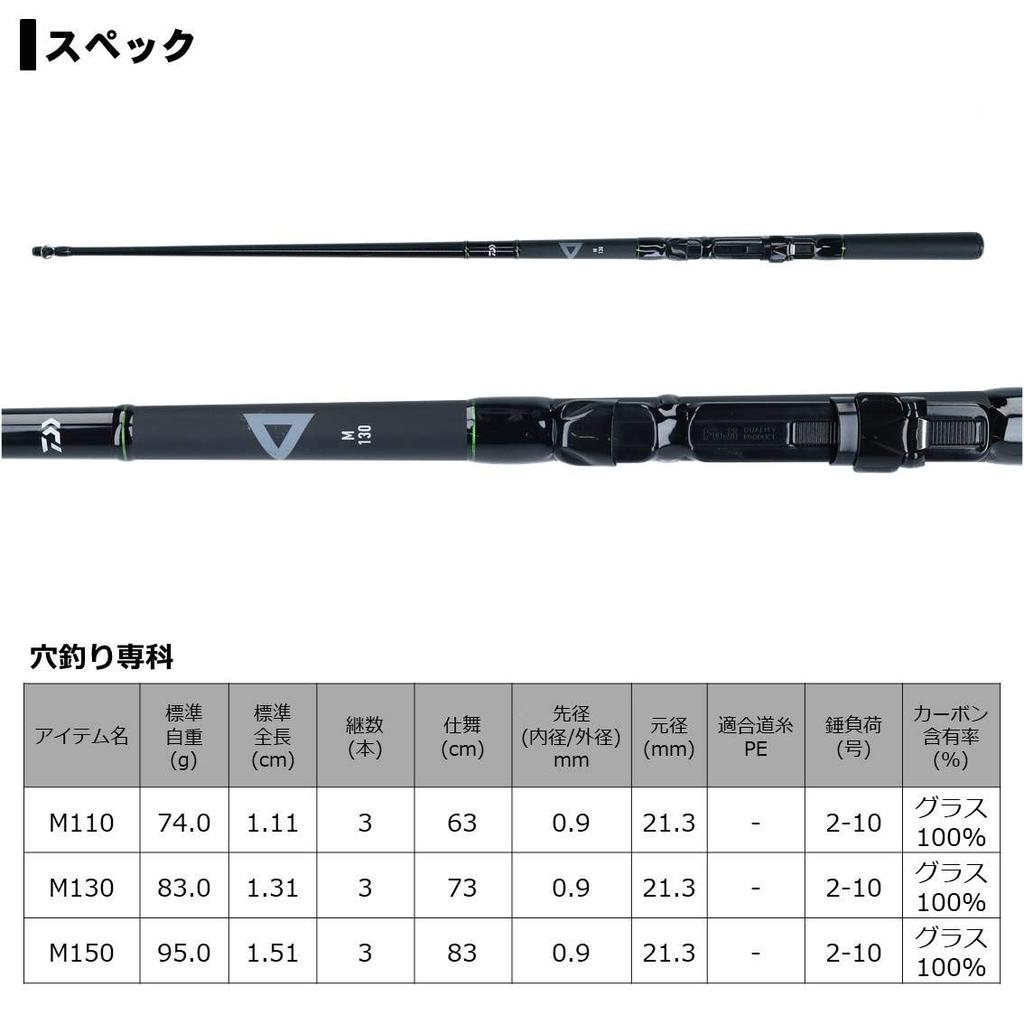 DAIWA fishing rod 130 fishing rod