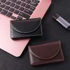 Magnetic Buckle Business Card Holder High Quality ID Card Holder Fashion PU Leather Card Case  Gift