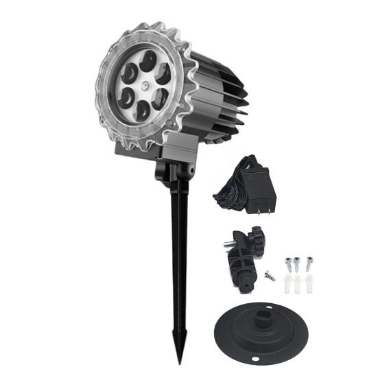 Хэллоуин Проектор Свет Вращающийся Снег Падающий Проектор Лампа Водонепроницаемый Легкая Установка В помещении На улице Праздничный Ночник Проектор