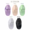 SANWA SUPPLY Wireless Bluetooth Dual-Mode Mouse with Mouse Pad Set Vertical Grip Silent Office 3-Device Switching